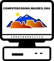 wcsd computer coding logo